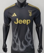 2526 Player Version Juve Third Away Soccer Jersey